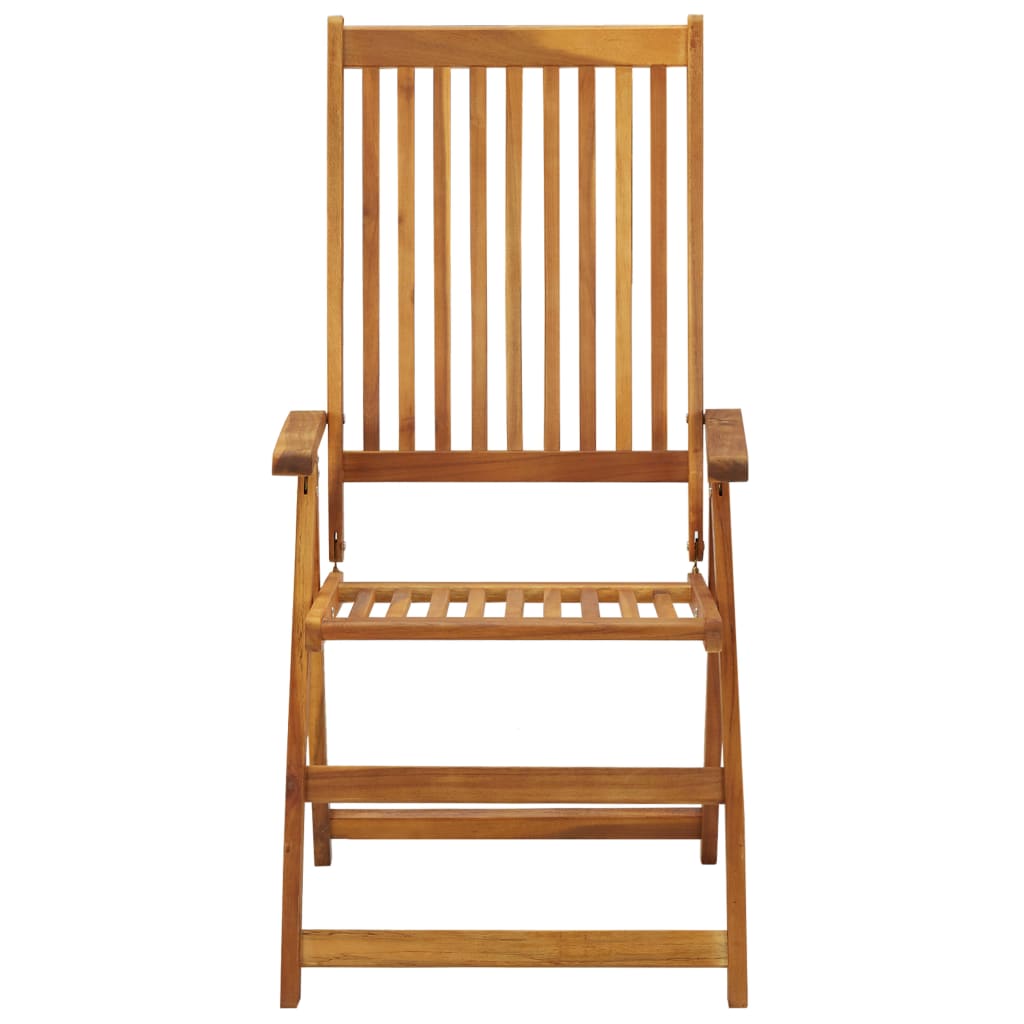 Hagestoler 2 Stk Med Puter Heltre Akasie