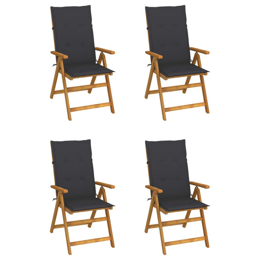 Hagelenestoler 4 Stk Med Puter Heltre Akasie