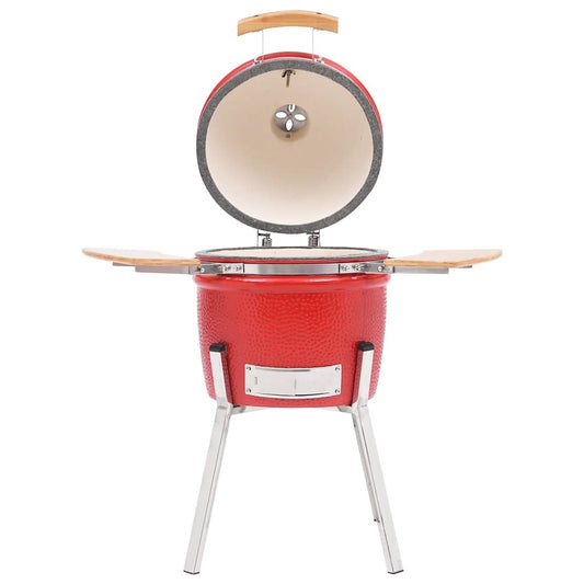 Kamado Kullgrill Med Røyker Keramisk 81 Cm