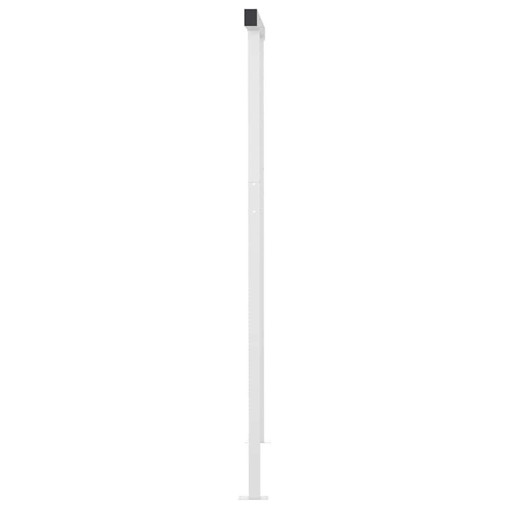 Automatisk Markise Med Vindsensor Og Led 6X3 M Kremhvit