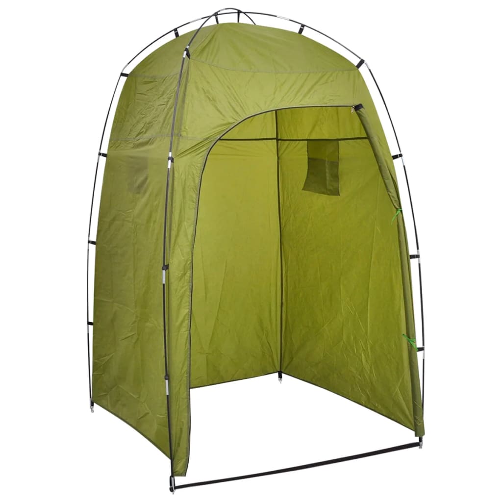 Bærbart Campingtoalett Med Telt 10+10 L