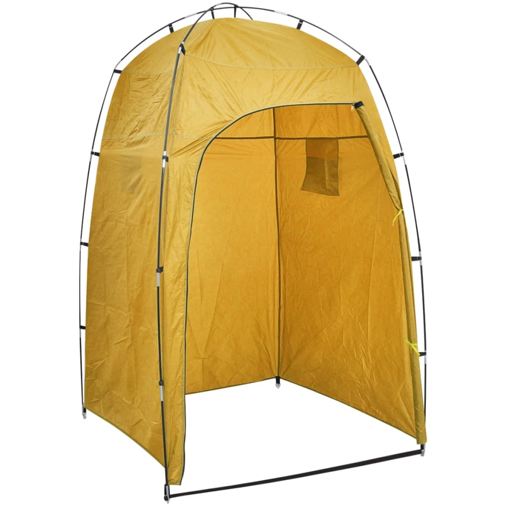Bærbart Campingtoalett Med Telt 10+10 L