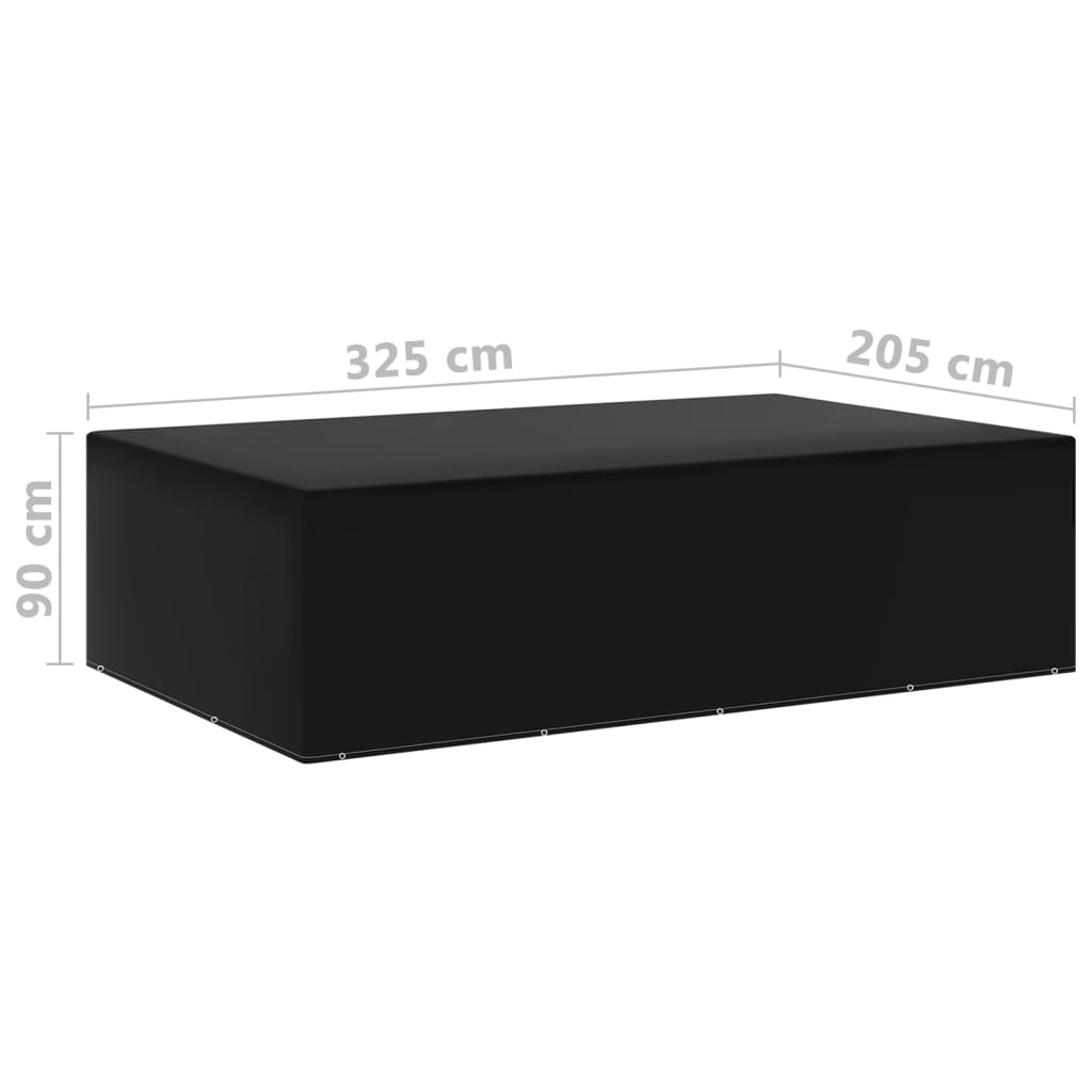 Hagemøbeltrekk 2 Stk 12 Majler 325X205X90 Cm