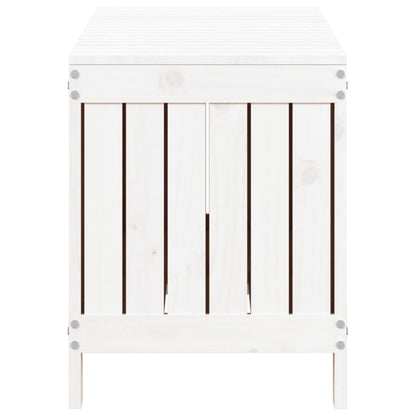 Putekasse Hvid 108X42,5X54 Cm Heltre Furu