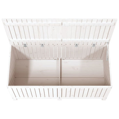 Putekasse Hvit 147X68X64 Cm Heltre Furu