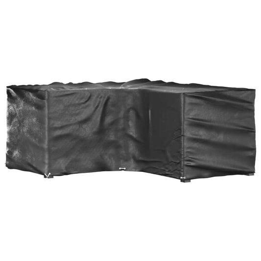 L-Formet Hagemøbeltrekk 2 Stk 12 Maljer 185X185X90 Cm