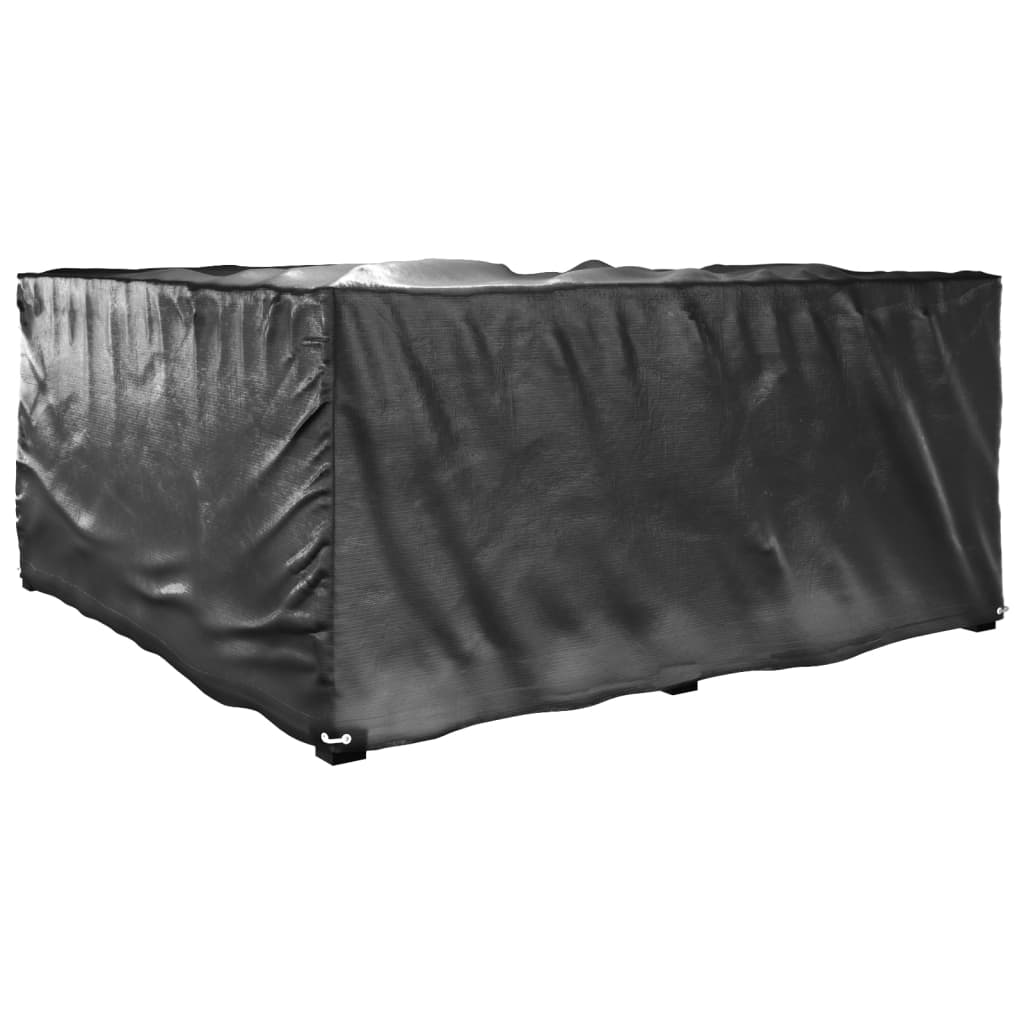 L-Formet Hagemøbeltrekk 2 Stk 12 Maljer 185X185X90 Cm