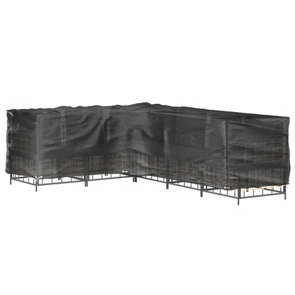 L-Formet Hagemøbeltrekk 16 Maljer 260X210X80 Cm