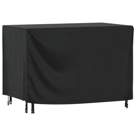 Hagemøbeltrekk Svart 140X70X90 Cm Vanntett 420D