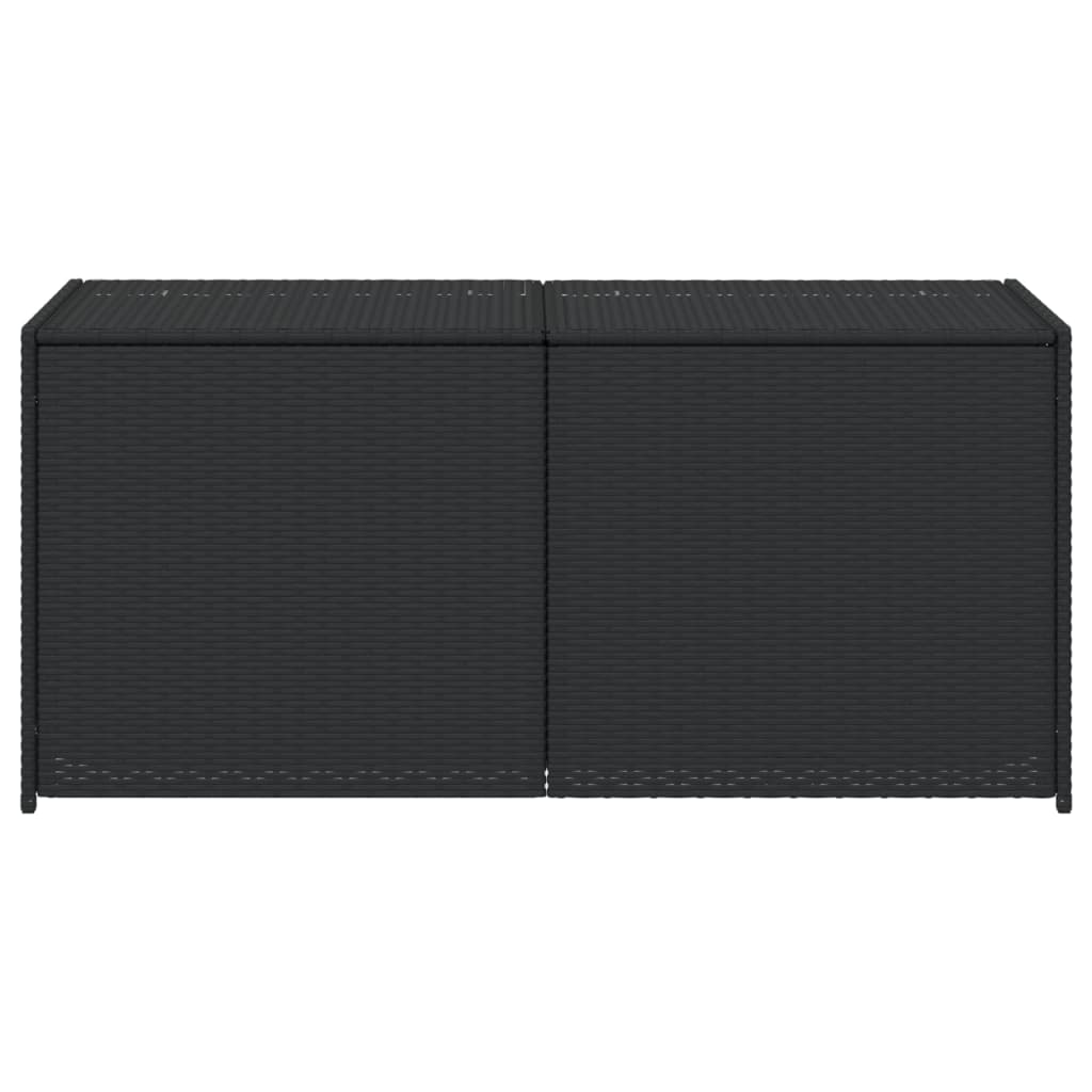 Putekasse Svart 283L Cm Polyrotting