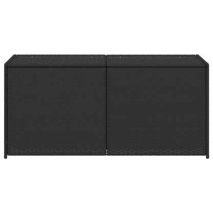 Putekasse Svart 283L Cm Polyrotting