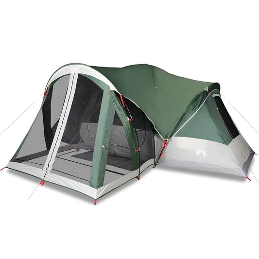 Tipi-Telt For Camping 8 Personer Grønn Vanntett