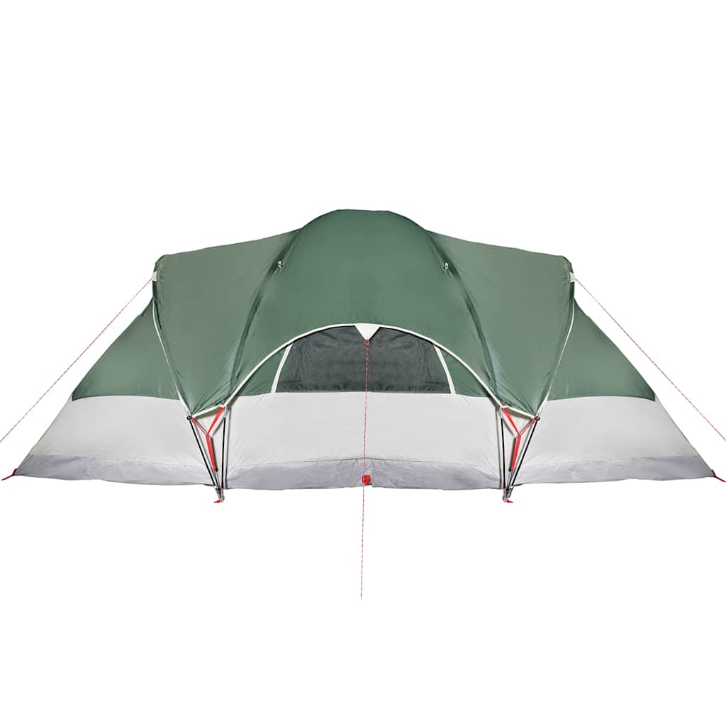 Tipi-Telt For Camping 8 Personer Grønn Vanntett