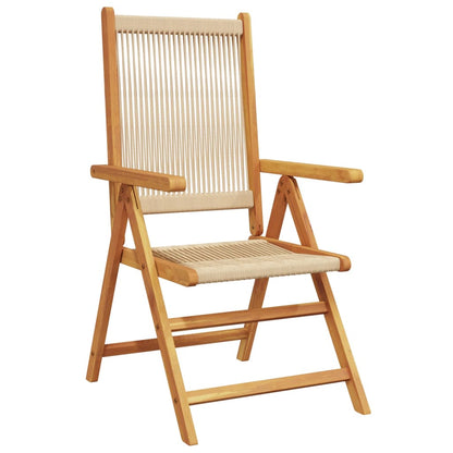 Lenestoler For Hage 4 Stk Beige Heltre Akasie
