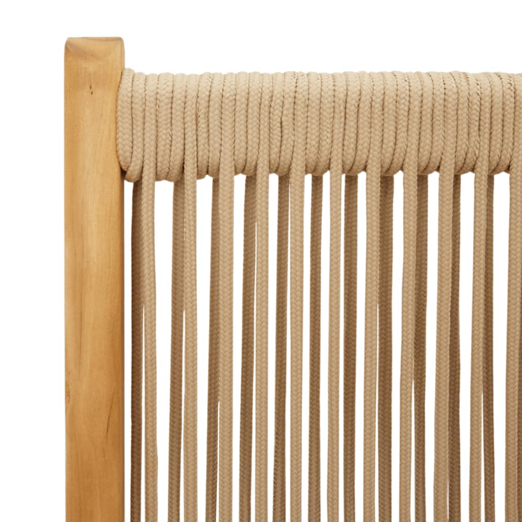 Lenestoler For Hage 4 Stk Beige Heltre Akasie