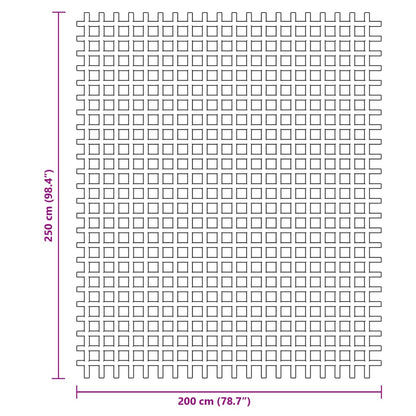 Telt Teppe Blå 2,5X2 M
