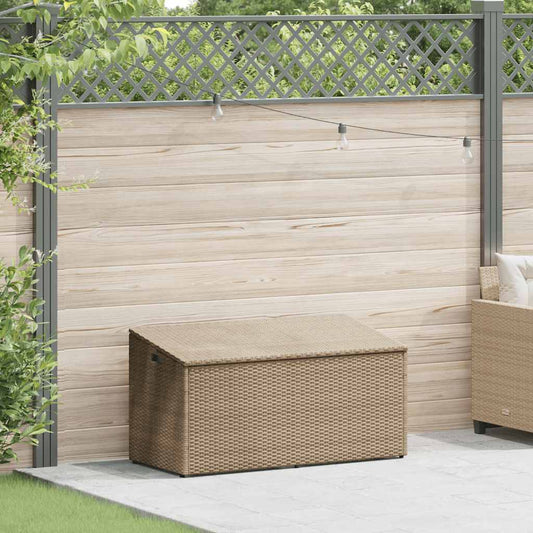 Putekasse Beige 110X50X58 Cm Polyrotting