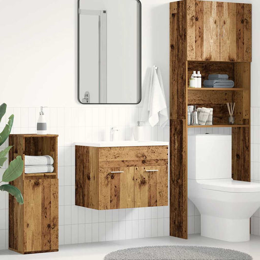Baderomsvaskskap Gammelt Tre 60X38,5X46 Cm Konstruert Tre