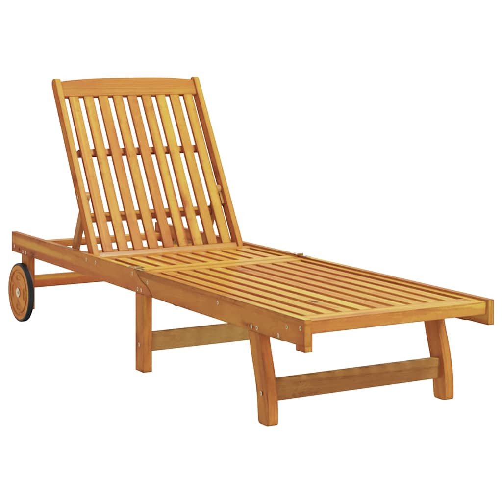 Solsenger 2 Stk Med Bord Heltre Akasie