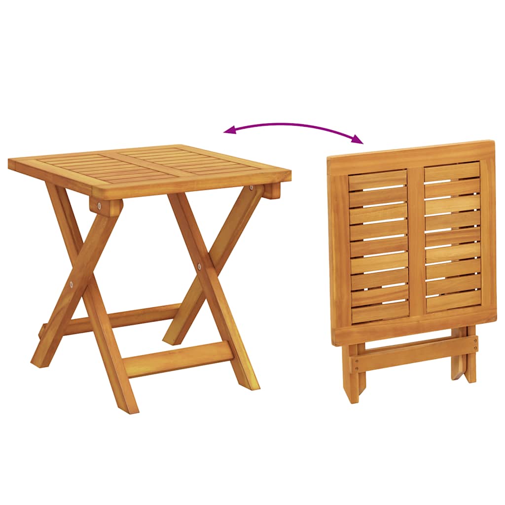 Solsenger 2 Stk Med Bord Heltre Akasie