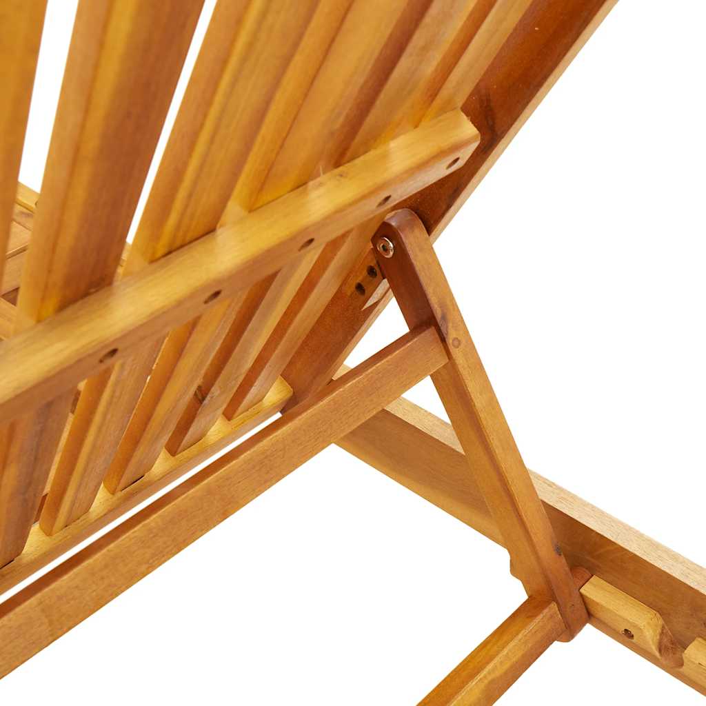 Solsenger 2 Stk Med Bord Heltre Akasie