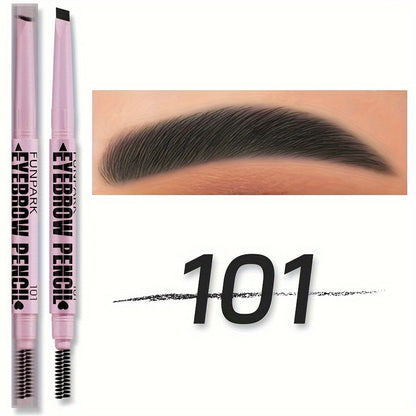 Ultra-Fine Waterproof Dual-Ended Eyebrow Pencil – Long-Lasting & Natural Look