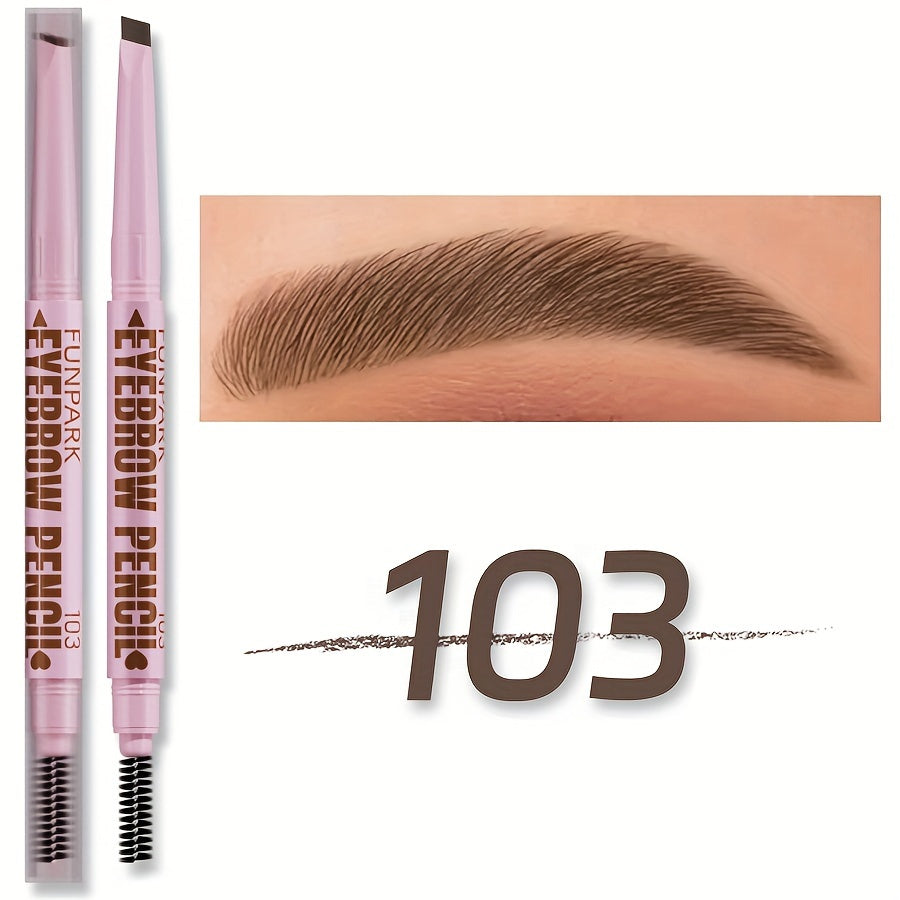 Ultra-Fine Waterproof Dual-Ended Eyebrow Pencil – Long-Lasting & Natural Look