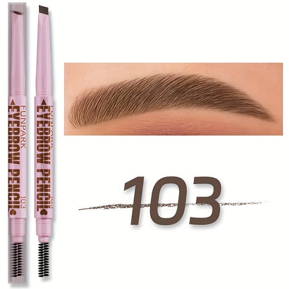 Ultra-Fine Waterproof Dual-Ended Eyebrow Pencil – Long-Lasting & Natural Look