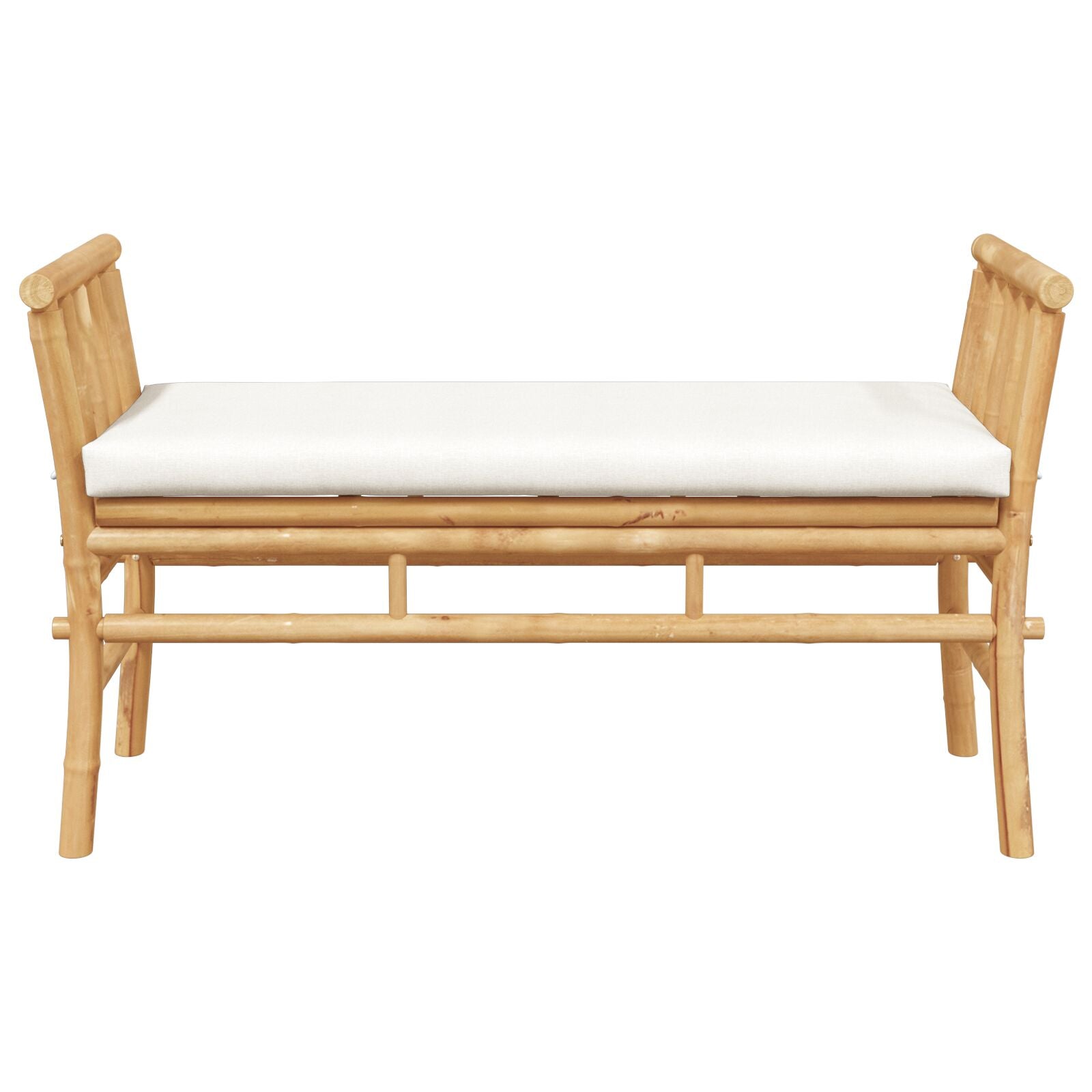 Hagebenk Med Puter 110 Cm I Bambus