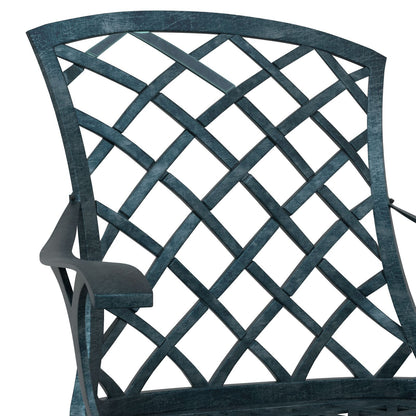 Hage Stoler Stable 4 Stk Grønn Støpt Aluminium