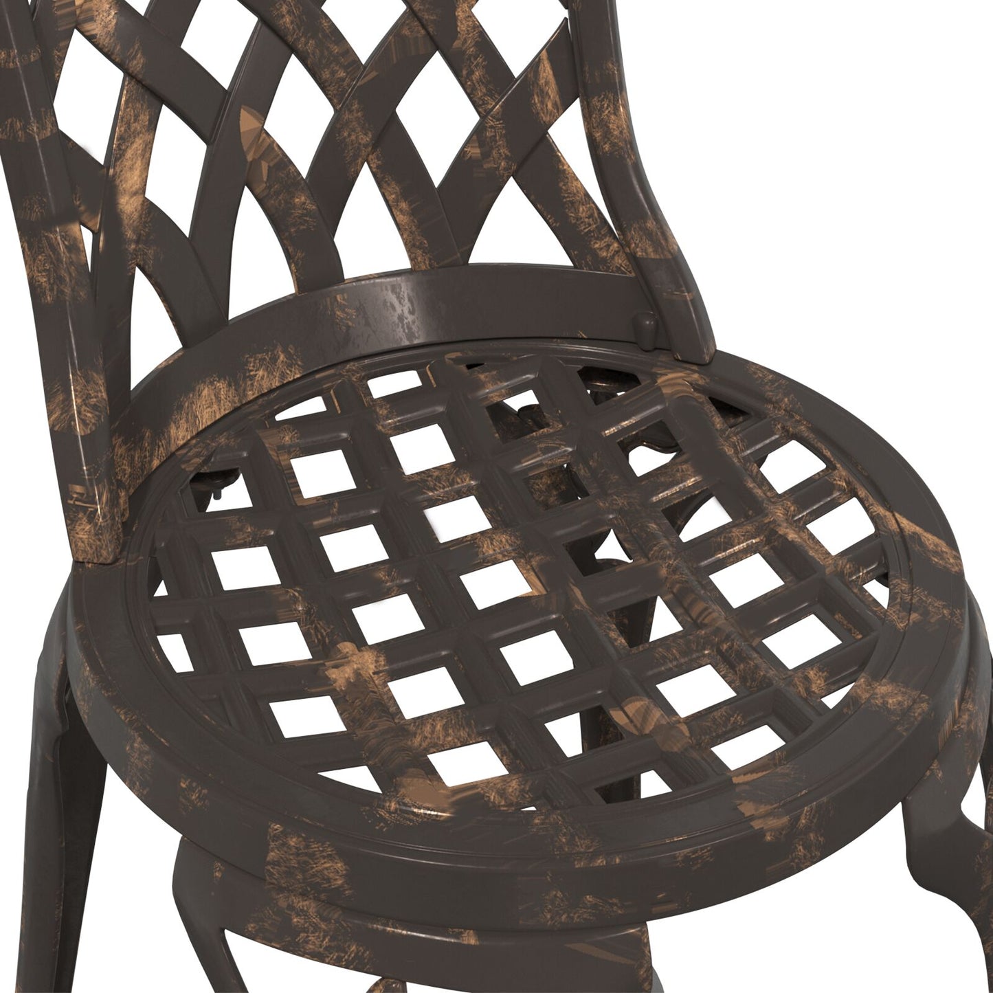 Hageputer 2 Stk Bronse Støpegods Aluminium