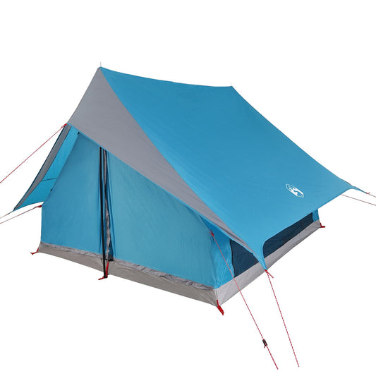 Camping Telt A-Ramme 5-Person Blå Vanntett