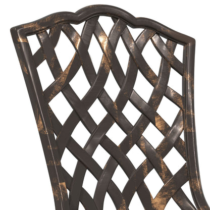 Hageputer 2 Stk Bronse Støpegods Aluminium