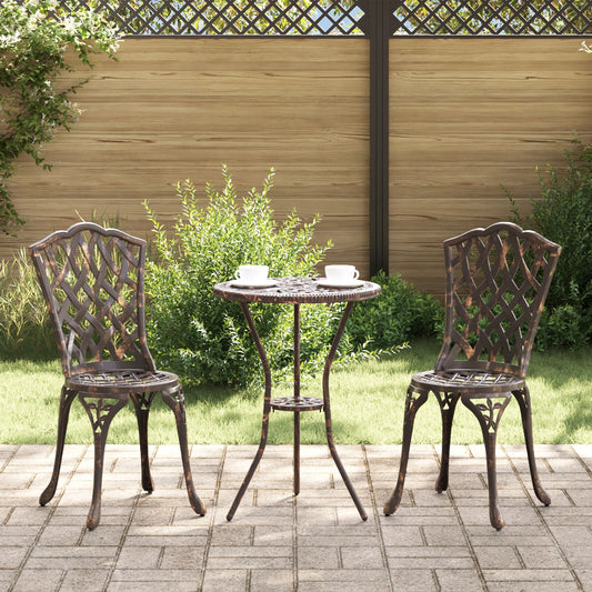 Hageputer 2 Stk Bronse Støpegods Aluminium