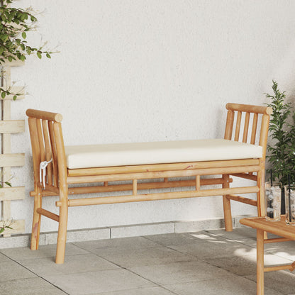 Hagebenk Med Puter 110 Cm I Bambus