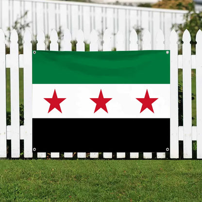 Hang Syrians Flag