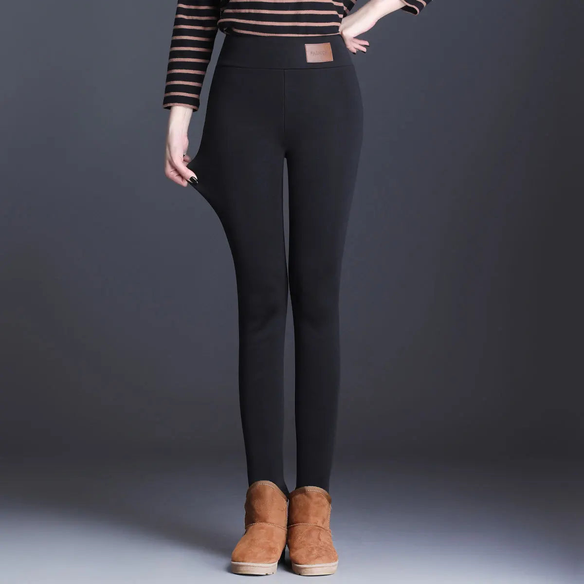 High Waist Fleece Leggings