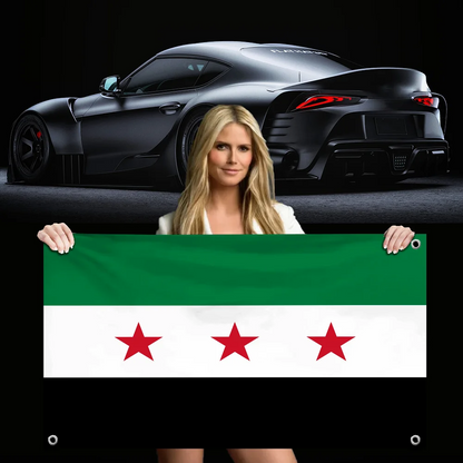 Hang Syrians Flag