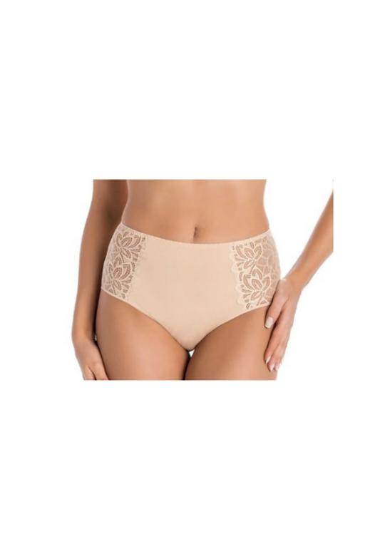 Eco High-Waisted Cotton Panties - Teyli