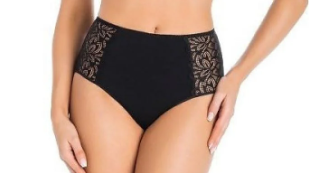 Eco High-Waisted Cotton Panties - Teyli