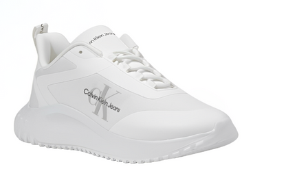 Calvin Klein Jeans Essential – Sleek White Sneakers for Spring & Summer