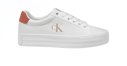 Calvin Klein Jeans Blush – Elegant Pink Leather Sneakers for Spring & Summer