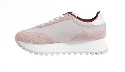 Calvin Klein Lila – Elegant Lilac Leather Sneakers for Fall & Winter