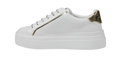 Guess Marina – Sleek White Slip-On Sneakers for Spring & Summer