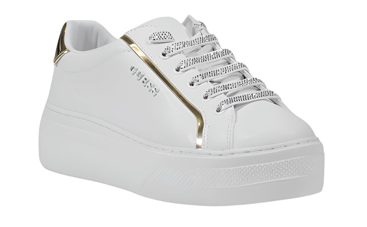 Guess Marina – Sleek White Slip-On Sneakers for Spring & Summer