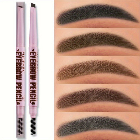 Ultra-Fine Waterproof Dual-Ended Eyebrow Pencil – Long-Lasting & Natural Look