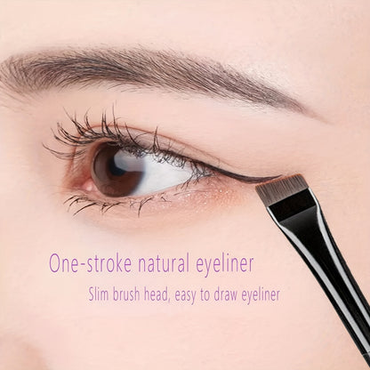 3-in-1 Eyebrow & Eyeliner Brush Set – Precision Natural Eyebrow Powder & Detail Brush