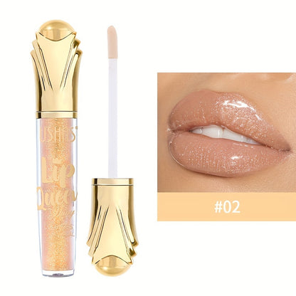 Long-Lasting Matte Lip Gloss – Moisturizing & Glitter Finish