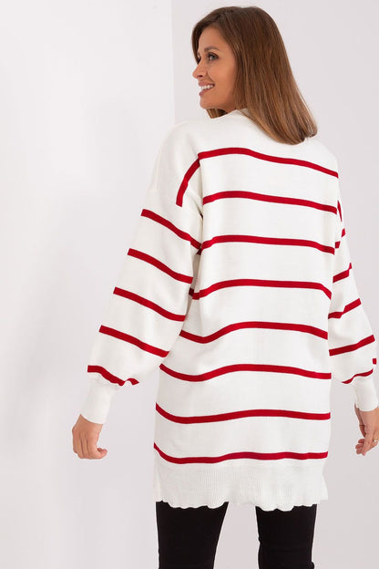 Long Striped Sweater