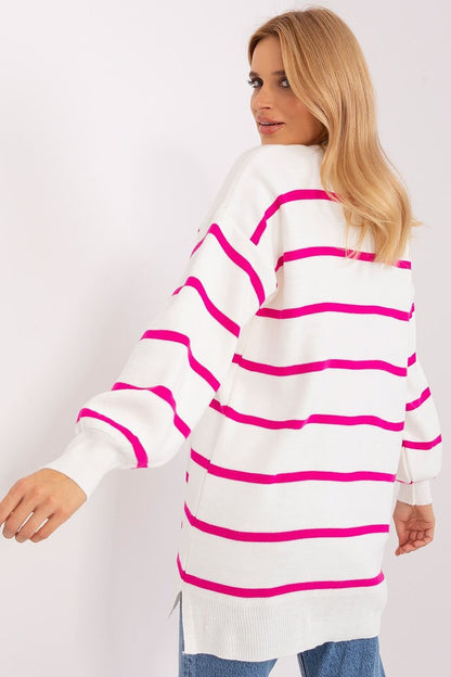 Long Striped Sweater